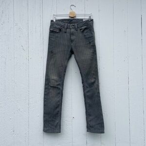 DIESEL Thanaz Skinny Jeans | Men’s W26 L32 | Slim Fit | Grey | Wash 0804M